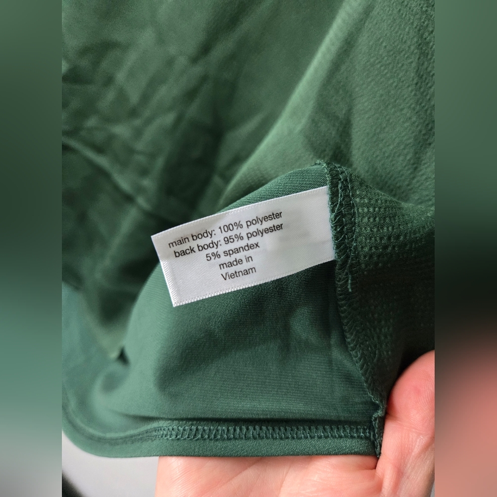 NWT Lane Bryant Green Blouse Long Sleeves 14/16 - Picture 5 of 6